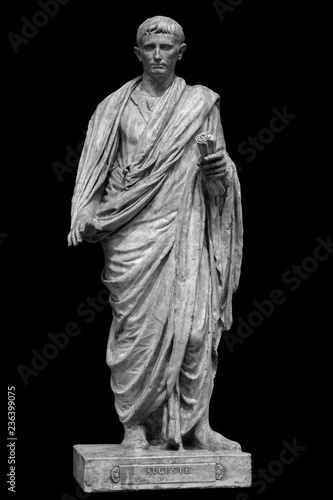 Foto Caesar Octavianus Augustus roman emperor adopted son of Julius Caesar