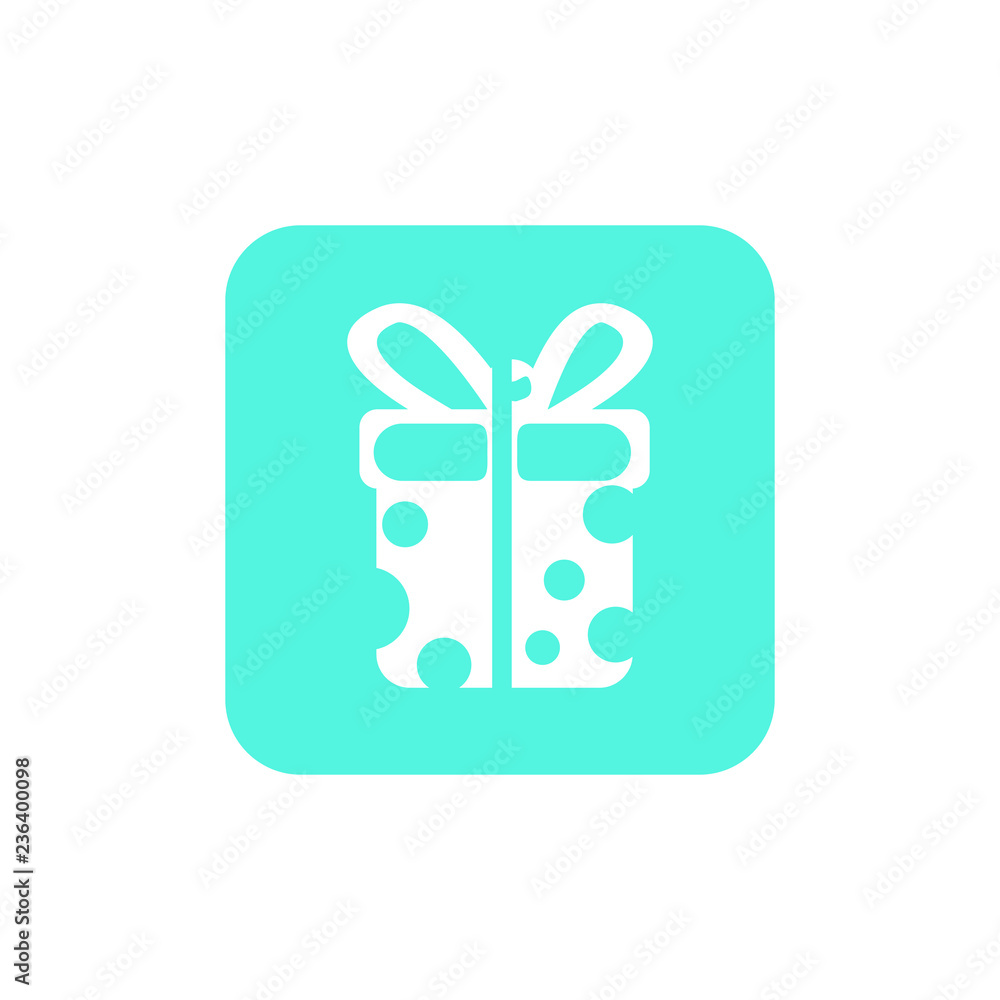 Christmas gift icon illustration vector symbol. xmas icon vector Christmas gift icon illustration vector symbol. xmas icon vector