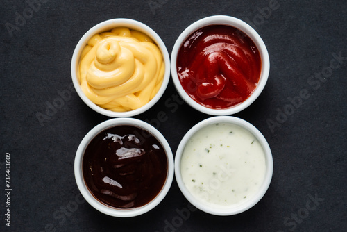different kind of sauces