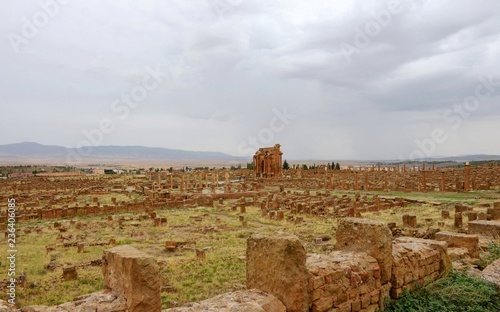 Roman Ruins in Timgad, Algeria