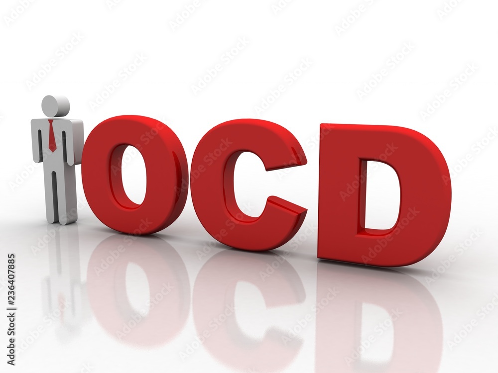 3d rendering business leadership with OCD TEXT 3d rendering business leadership with OCD TEXT