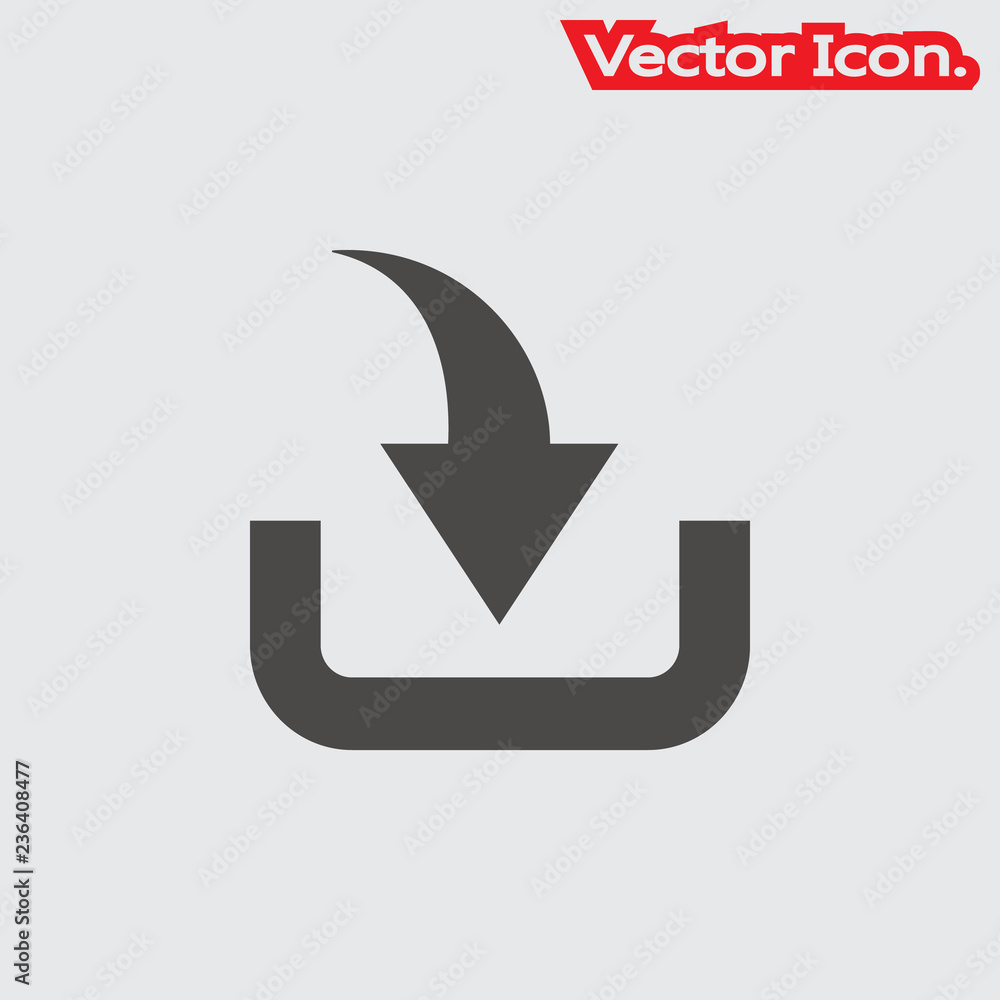 Download files icon isolated sign symbol and flat style for app, web and digital design. Vector illustration. Download files icon isolated sign symbol and flat style for app, web and digital design. Vector illustration.