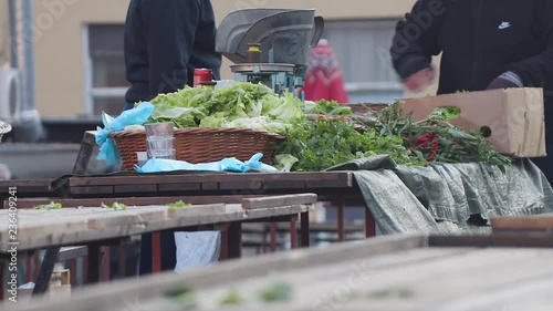 Wallpaper Mural Market vegetables Torontodigital.ca