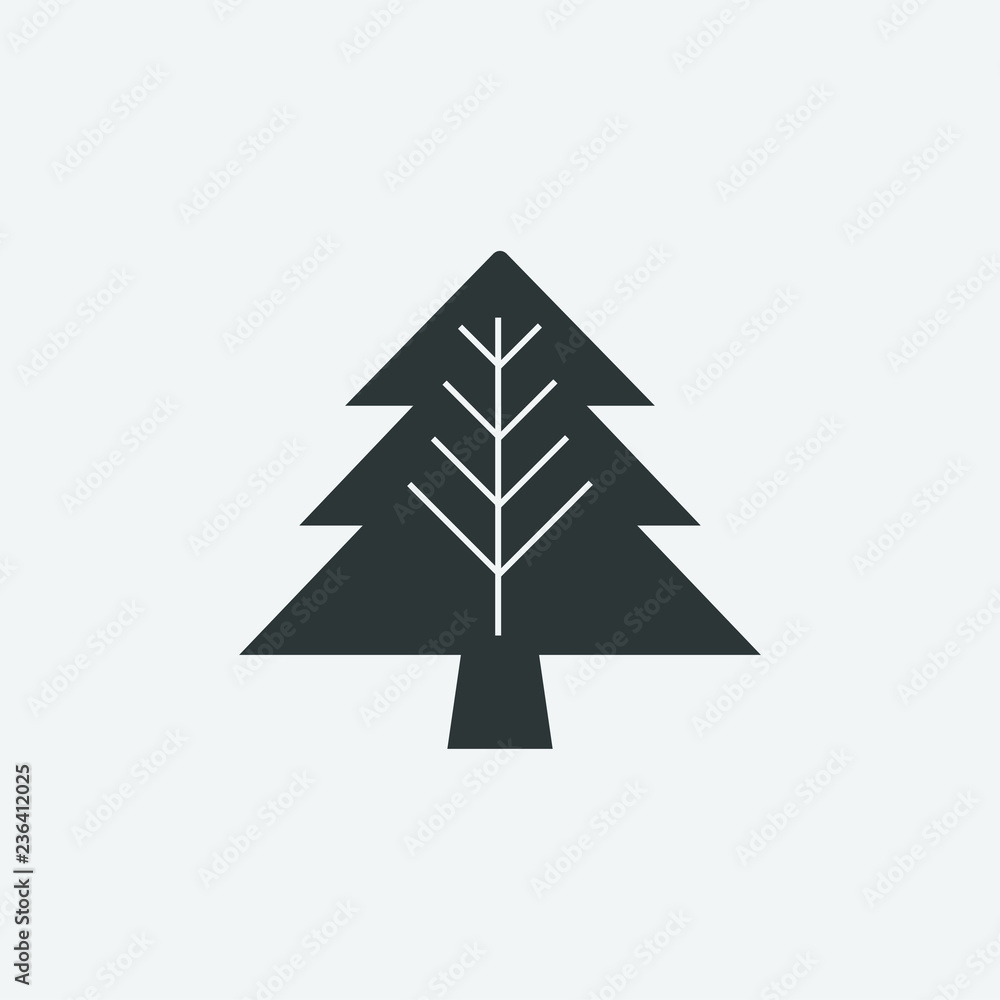 Christmas Tree icon, Xmas tree symbol, New year icon symbol Christmas Tree icon, Xmas tree symbol, New year icon symbol