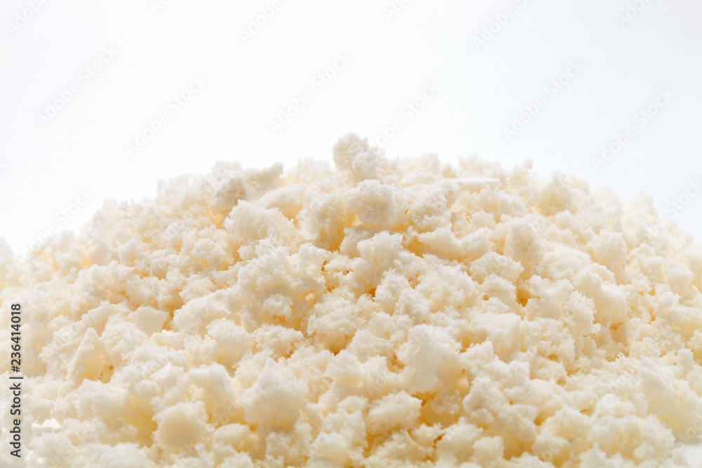 Natural latex rubber granules for making pillows and mattresses Natural latex rubber granules for making pillows and mattresses