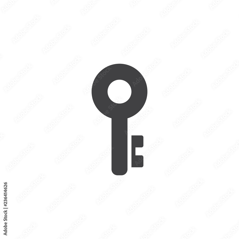 Old key vector icon. filled flat sign for mobile concept and web design. Key simple solid icon. Password symbol, logo illustration. Pixel perfect vector graphics Old key vector icon. filled flat sign for mobile concept and web design. Key simple solid icon. Password symbol, logo illustration. Pixel perfect vector graphics