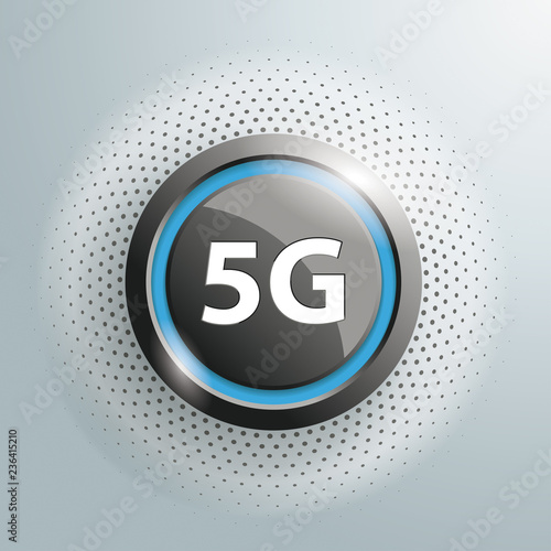 Button 5G Halftone