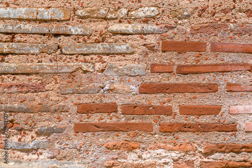 Ancient Byzantium brick wall
