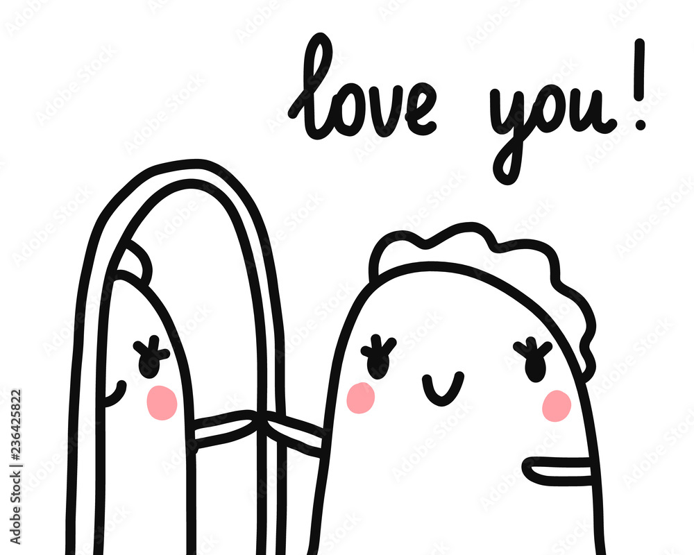 Love you myself body positive illustration hand drawn with lettering with woman looking in the mirror for prints posters artickles banners promo and journals Love you myself body positive illustration hand drawn with lettering with woman looking in the mirror for prints posters artickles banners promo and journals