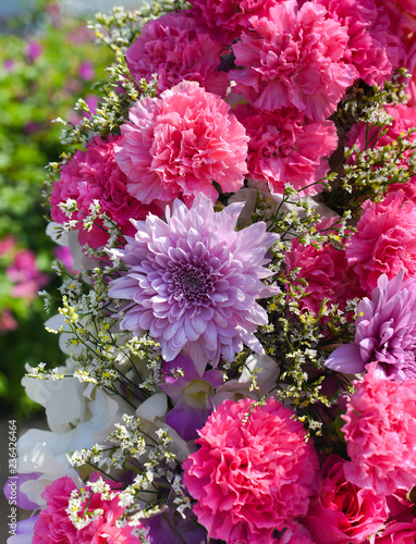 Nice purple flower bouquet