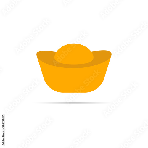 Chinese gold ingot