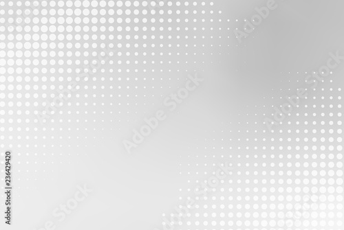 Abstract Gray Halftone Background