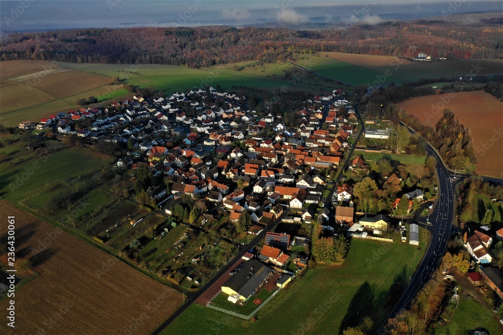 Burg Ronneburg Luftbilder