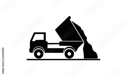  Dump truck icon