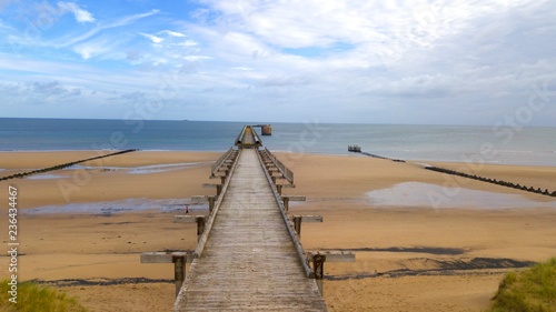 steetley pier Hartlepool historic wooden construction