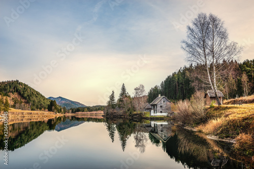 Hubertussee bei Mariazell in der Steiermark (A)