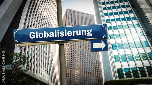 Schild 375 - Globalisierung