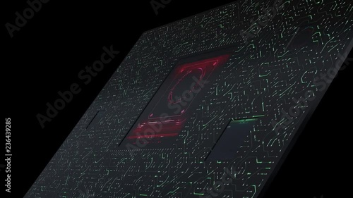 Abstract Animated Circuit Board File Protection 5.mov