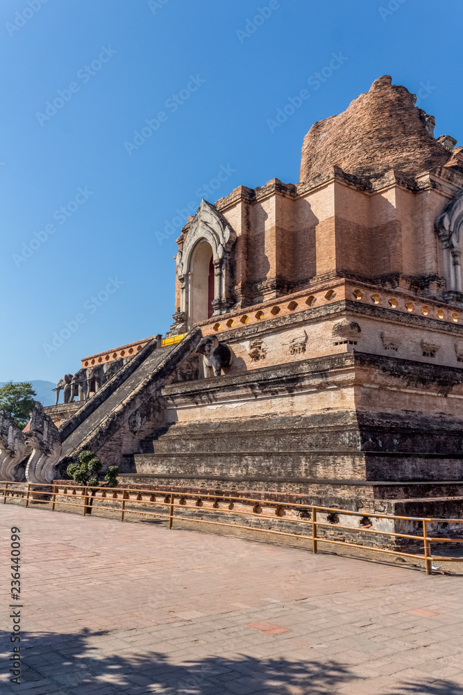 Wat Chedi Luang in Chiang Mai, Thailand Wat Chedi Luang in Chiang Mai, Thailand