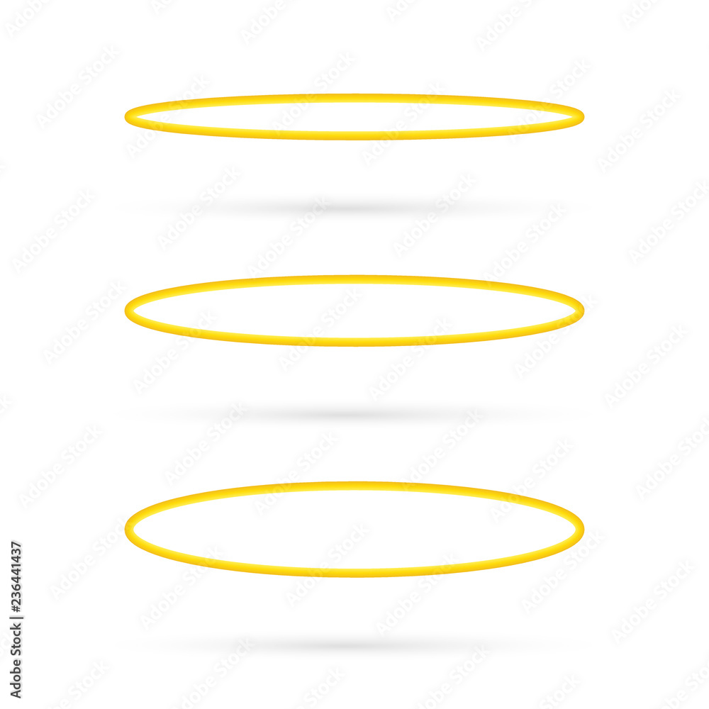 Gold Halo Angel Ring Vector & Photo (Free Trial) | Bigstock