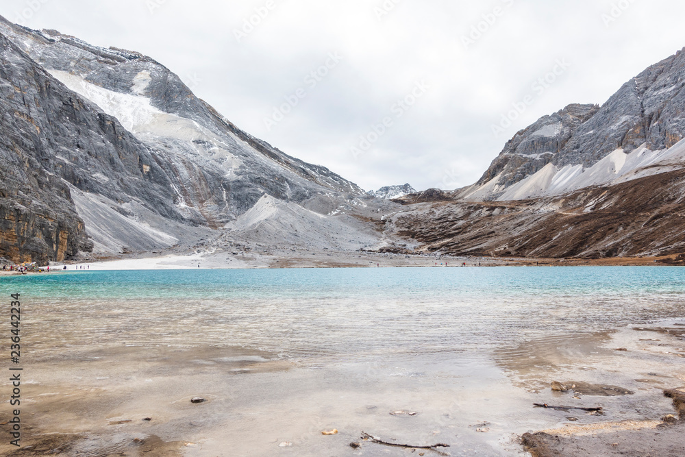 Milk lake, yading Nature Reserve, china Milk lake, yading Nature Reserve, china