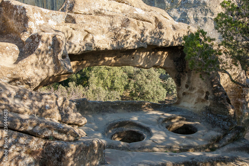 Saint denis Chapel  near Grottes de Cales. Lamanon France