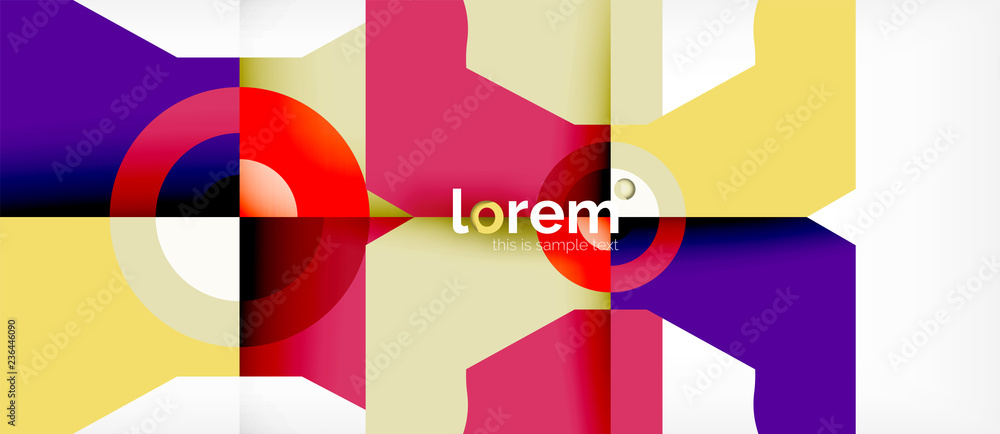 Abstract round elements composition background, organic design Abstract round elements composition background, organic design