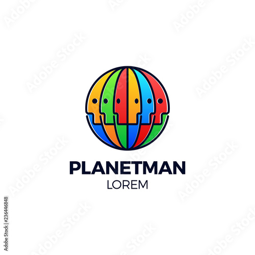 Colorful abstract happy people in circle shape . Concept for teamwork, business training, partnership, seminar, social network. Free Download Colorful abstract happy people in circle shape . Concept for teamwork, business training, partnership, seminar, social network. - GFXLoad