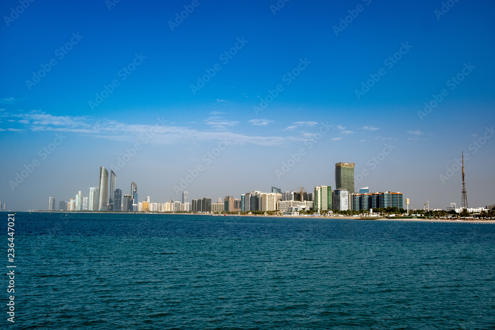 Skyline, Abu Dhabi, VAE