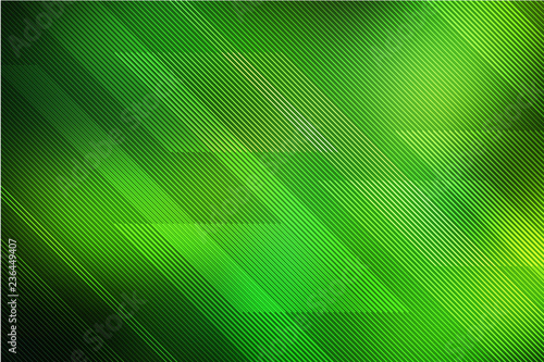 Abstract green background with lines