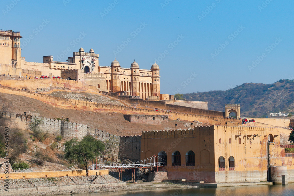 amber fort and palace in jaipur india