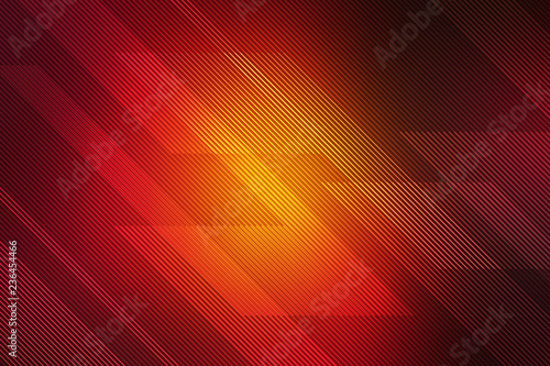 Red abstract background for card or banner with lines. illustration technology.