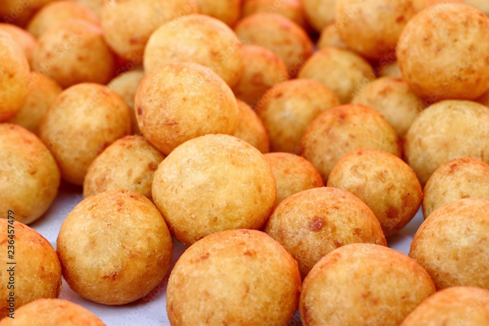 fried sweet potato at street food fried sweet potato at street food