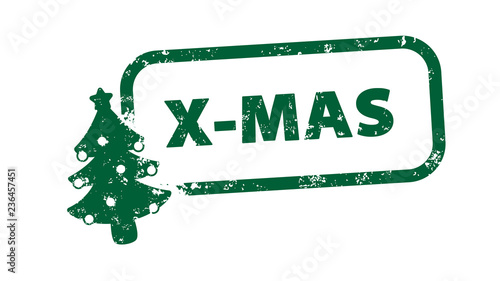 Stempel - X-MAS - Tannenbaum