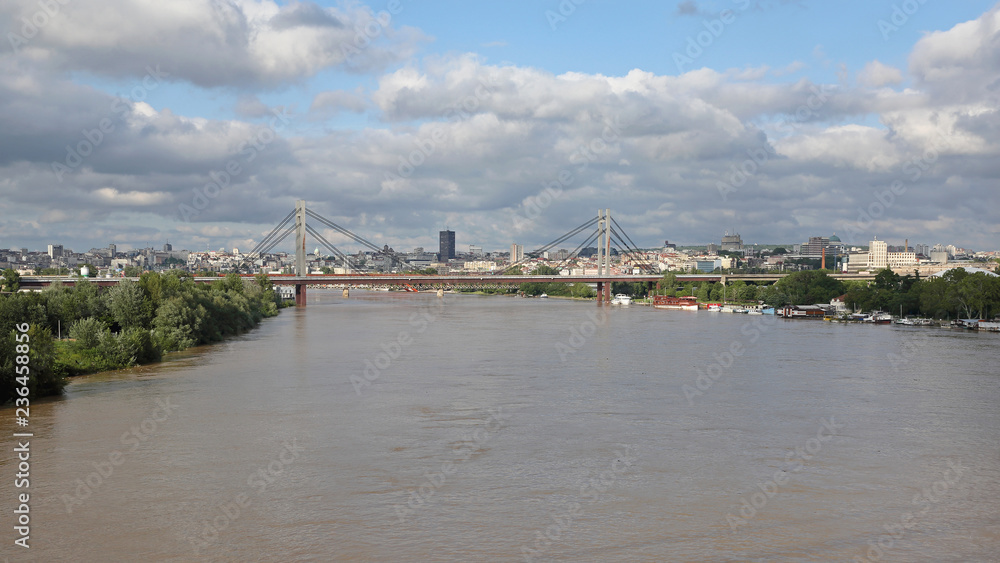Fototapeta premium Belgrade Serbia Cityscape River
