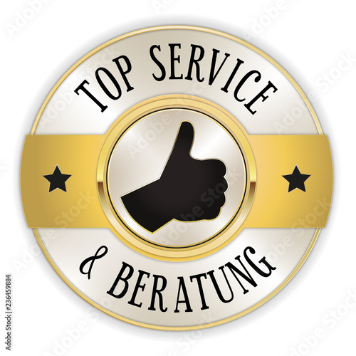 Qualitätssiegel fürTop Service und Beratung