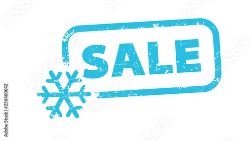 Stempel - SALE - Schneeflocke einfach