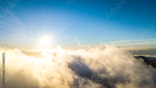 Fototapeta Naklejka Na Ścianę i Meble -  Above clouds