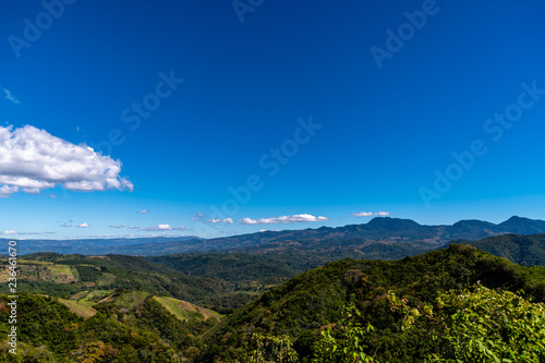 landscape of Guatemalan mountains