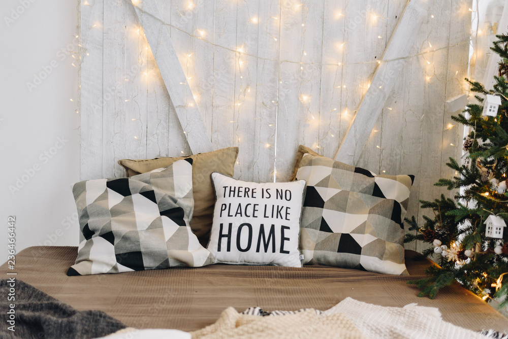No place top like home pillow