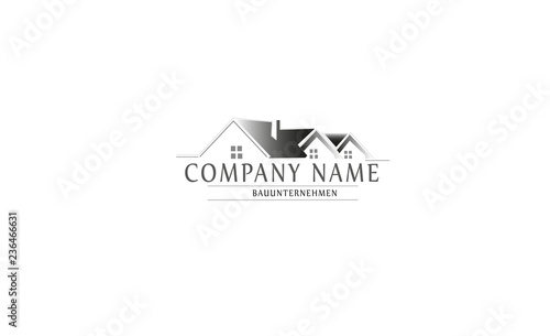 Bauunternehmer Logo , Immobilien Logo 