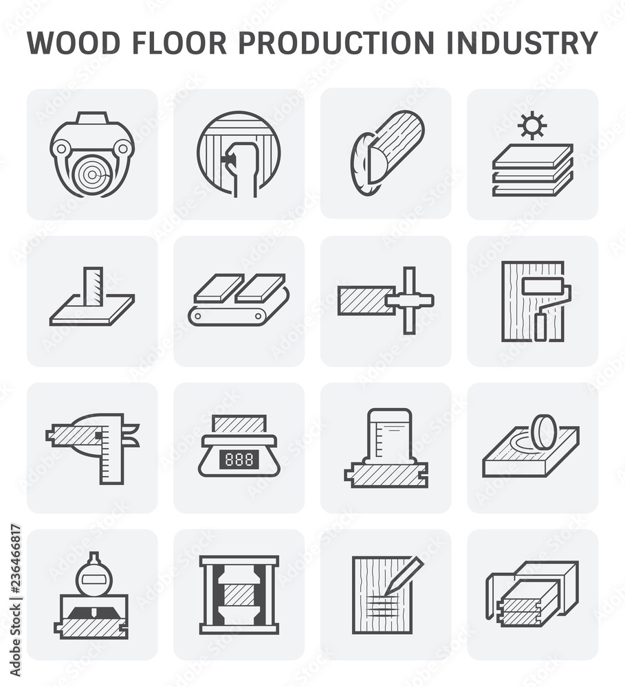 wood production icon wood production icon