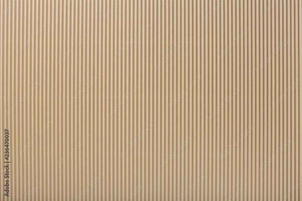 Texture of corrugated light beige paper, macro. - obrazy, fototapety, plakaty 