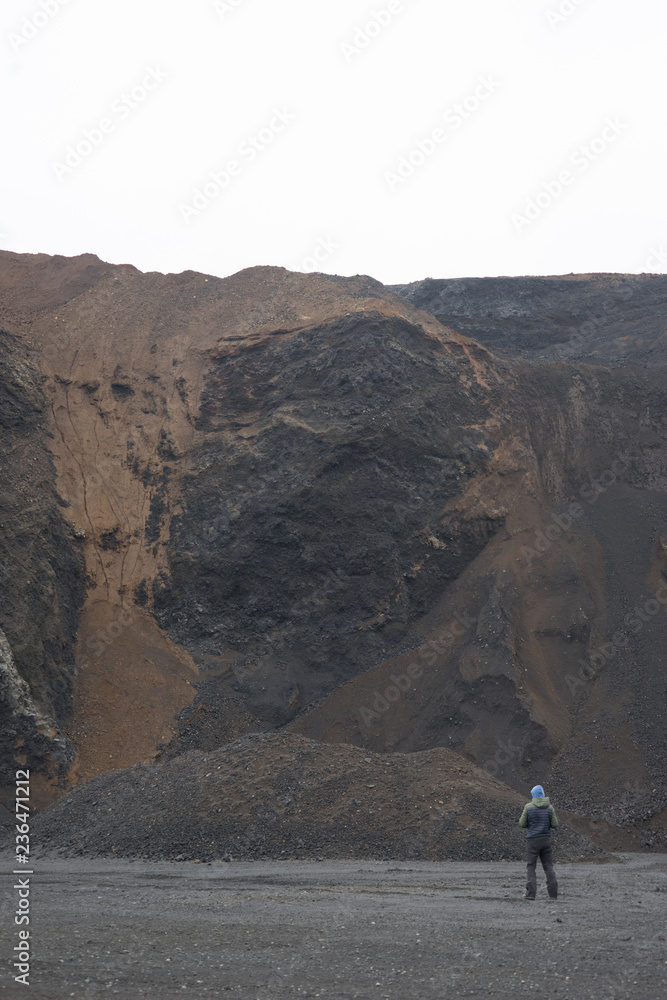 Steinbruch (Vulkangestein) auf der Reykjanes-Halbinsel - Süd-West-Island Steinbruch (Vulkangestein) auf der Reykjanes-Halbinsel - Süd-West-Island