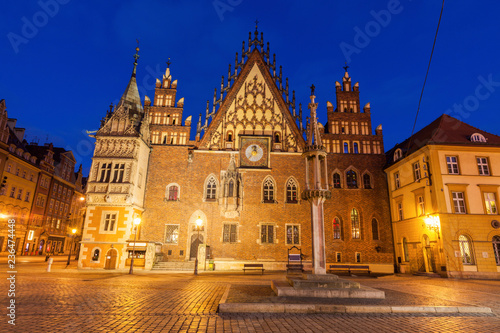 Old City Hall on Market Square in Wroclaw