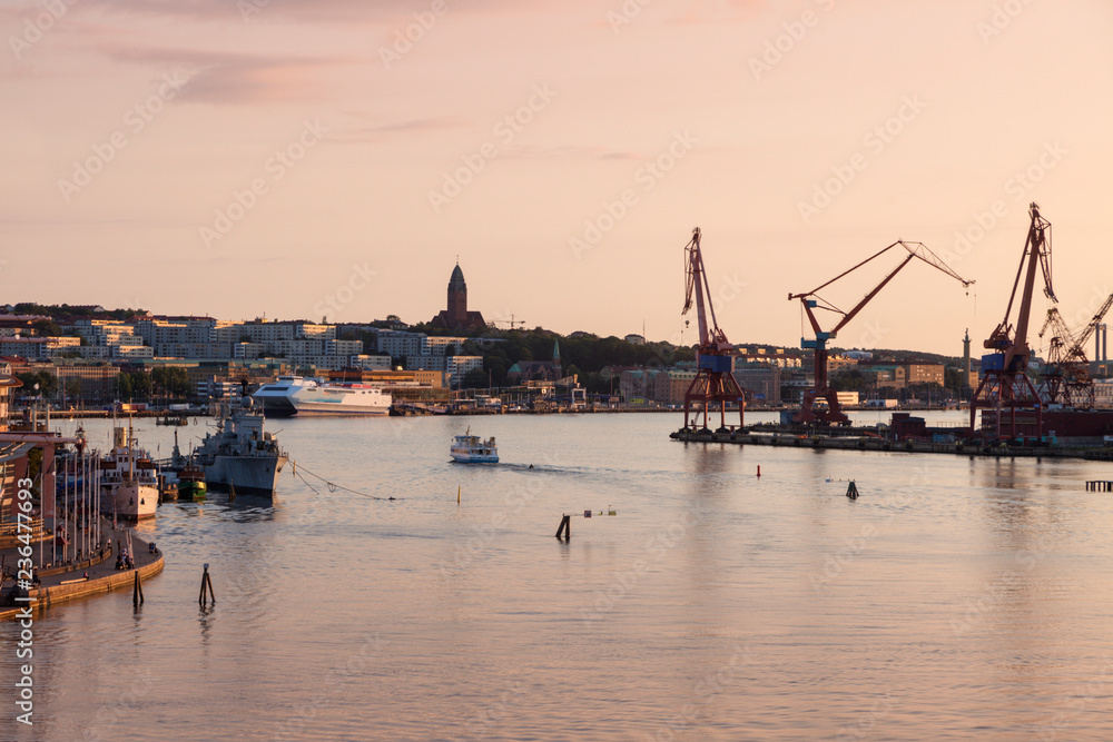 Cranes in Gothenburg