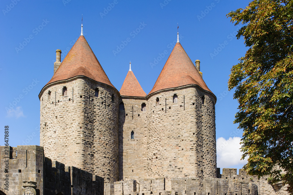 Altstadt von in Carcassonne in Südfrankreich. Altstadt von in Carcassonne in Südfrankreich.