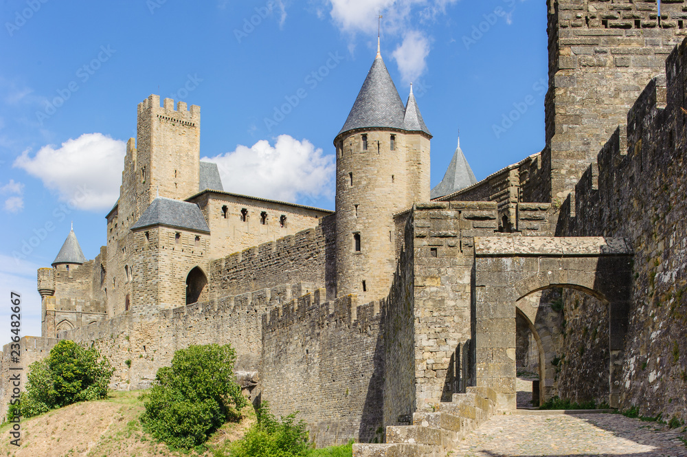 Altstadt von in Carcassonne in Südfrankreich. Altstadt von in Carcassonne in Südfrankreich.