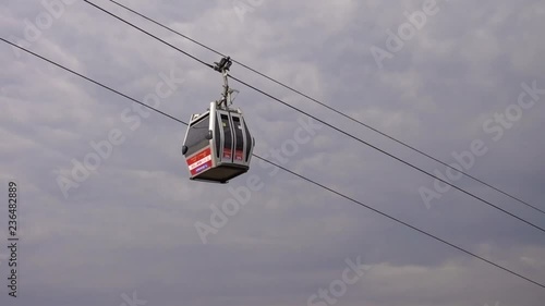 Cable car in Tbilisi, Georgia