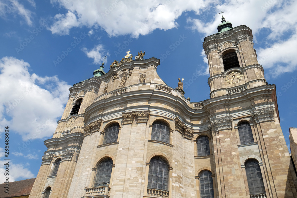 Basilica of St. Martin and Oswald in Weingarten, Germany